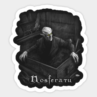 Dracula Nosferatu Vampire Sticker